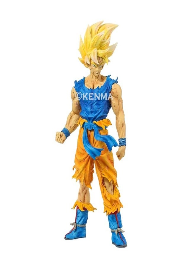 KENMA DBZ Super Saiyan Son Goku Excellent 43 Cms Action Figure Anime Model Statue Toy Collectibles Gift Model 2 - Image 5